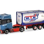 Vorbestellung herpa 320443 Mercedes-Benz Actros L ProCabin Gigaspace 20ft Tankcontainer-Sattelzug "Bermes" 1:87 NEU + OVP