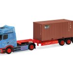 Vorbestellung herpa 320658 Mercedes-Benz eActros ProCabin BigSpace 20 ft. Container-Sattelzug "Frankenbach" 1:87 NEU + OVP