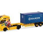 Vorbestellung herpa 320672 DAF XG+ Container-Sattelzug "Acargo / 20 ft. Open Top Hanjin" 1:87 NEU + OVP
