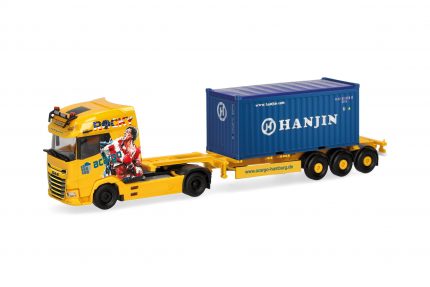 Vorbestellung herpa 320672 DAF XG+ Container-Sattelzug "Acargo / 20 ft. Open Top Hanjin" 1:87 NEU + OVP