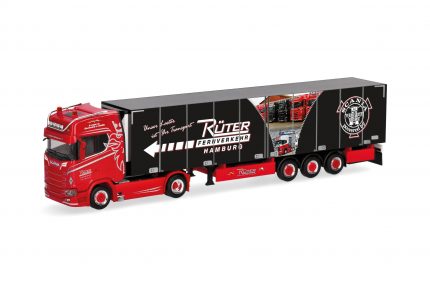 Vorbestellung herpa 320689 Scania CS 20 HD Kühlkoffer-Sattelzug "Rüter" 1:87 NEU + OVP