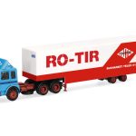 Vorbestellung herpa 320696 Roman Diesel 6x4 Jumbokoffer-Sattelzug "RO-TIR" (Rumänien)  1:87 NEU + OVP