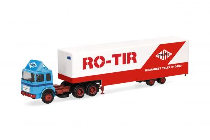 Vorbestellung herpa 320696 Roman Diesel 6x4 Jumbokoffer-Sattelzug "RO-TIR" (Rumänien)  1:87 NEU + OVP
