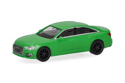 Vorbestellung herpa 420297-003 Audi A6 Limousine - kyalami grün 1:87 NEU + OVP