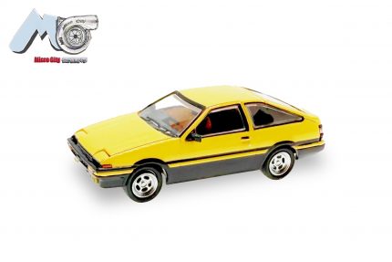 Vorbestellung MicroCity87 87MC000040 Toyota Corolla AE86 - gelb 1:87 NEU + OVP