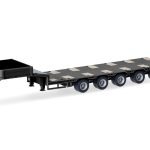 Vorbestellung herpa 076388-012 Goldhofer Semitieflader 5achs - anthrazit 1:87 NEU + OVP