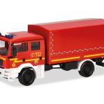 Vorbestellung herpa 098984 MAN TGA M MzKW "Feuerwehr Hamburg" 1:87 NEU + OVP