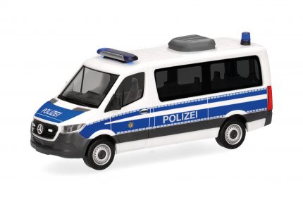 Vorbestellung herpa 099127 Mercedes Benz Sprinter 18 Bus Flachdach "Bundespolizei" 1:87 NEU + OVP