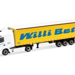 Vorbestellung herpa 320290 DAF XG facelift Gardinenplanen-Sattelzug "Willi Betz" (Baden-Württemberg/Reutlingen) 1:87 NEU + OVP