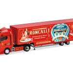 Vorbestellung herpa 320702 MAN TGX GM Jumbokoffer-Sattelzug "Roncalli" (Nordrhein-Westfalen/Köln) 1:87 NEU + OVP