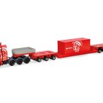 Vorbestellung herpa 320764 MAN TGX GX Tieflade-Sattelzug mit 20 ft. Container "De Romein Group" (Niederlande/Veendam) (NL) 1:87 NEU + OVP