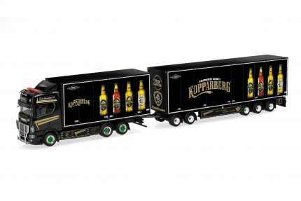 Vorbestellung herpa 320870 Scania CS 20 HD Schwedencombi-Hängerzug "Kopparberg" (Schweden/Kopparberg) (SE) 1:87 NEU + OVP