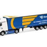 Vorbestellung herpa 320924 Mercedes-Benz Actros L ProCabin Bigspace Gardinenplanen-Sattelzug "Saudingo" (Litauen/Siauliai) (LT) 1:87 NEU + OVP