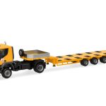 Vorbestellung herpa 320948 Iveco Trakker Semitieflade-Sattelzug "Goller Bögl" (Italien/Brixen) (I) 1:87 NEU + OVP