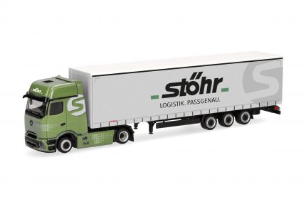 Vorbestellung herpa 320955 Mercedes-Benz Actros L ProCabin Gigaspace Volumenplanen-Sattelzug "Stöhr Logistik"  1:87 NEU + OVP