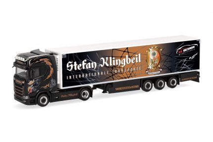 Vorbestellung herpa 321013 Scania CS 20 HD Kühlkoffer-Sattelzug "Stefan Klingbeil Transporte" (Hessen/Gladenbach) 1:87 NEU + OVP