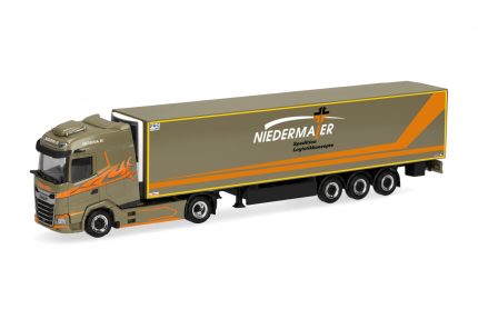 Vorbestellung herpa 321020 DAF XG Kühlkoffer-Sattelzug "Niedermaier" (Bayern/Landau an der Isar) 1:87 NEU + OVP