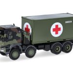 Vorbestellung herpa 747219-002 Iveco Trakker 8x8 LKW mit 20 ft. Container "Bundeswehr" 1:87 NEU + OVP