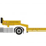 Vorbestellung herpa 937740 Mercedes-Benz Actros 18 Streamspace Semitieflade-Sattelzug "Leonhard Weiss" 1:87 NEU + OVP