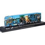 Vorbestellung herpa 122368 Scania CS 20 Hochdach Kühlkoffer-Sattelzug "Herpa Weltgeschichte 15.1 - Die Geschichte des Bieres, PB Transporte" 1:87 NEU + OVP
