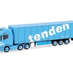 Vorbestellung herpa 321143 Scania CR 20 Hochdach 6x4 Kühlkoffer-Sattelzug "Tenden" (N) 1:87 NEU + OVP