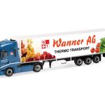 Vorbestellung herpa 321242 Renault T facelift Kühlkoffer-Sattelzug "Wanner AG" (Switzerland/Schaffhausen) 1:87 NEU + OVP