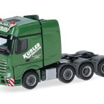 Vorbestellung herpa 321327 Mercedes-Benz Actros L Gigaspace Schwerlastzugmaschine 4achs "Kübler" 1:87 NEU + OVP