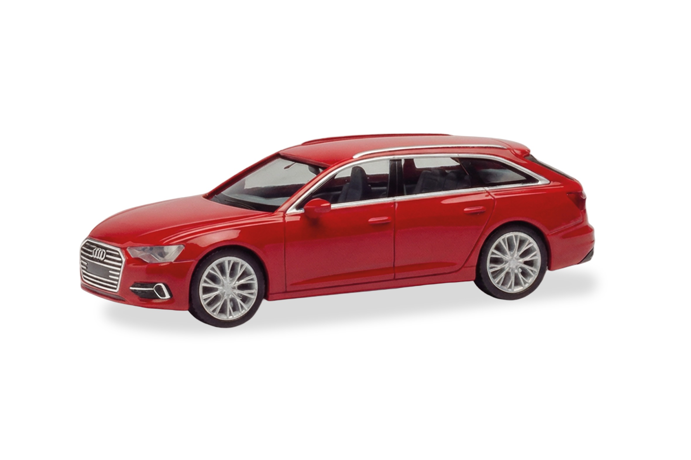 420303-003 Vorbestellung herpa 420303-003 Audi A6 Avant - rot 1:87 NEU + OVP – Bild 1