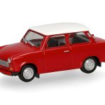 Vorbestellung herpa 020763-008 Trabant 601 Limousine - rot (Dach weiß) 1:87 NEU + OVP