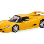 Vorbestellung herpa 025485-003 Ferrari F50 (Motorabdeckung zum Öffnen) - gelb (giallo modena) 1:87 NEU + OVP