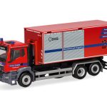 Vorbestellung herpa 099431 MAN TGS NN Wechsellader-LKW 3achs "Feuerwehr Augsburg" 1:87 NEU + OVP