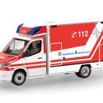 Vorbestellung herpa 099462 Mercedes-Benz Sprinter 18 Fahrtec RTW "Feuerwehr Bremerhaven" 1:87 NEU + OVP