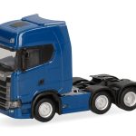 Vorbestellung herpa 307543-006 Scania CS 20 Hochdach Zugmaschine 3achs (6x2) - blau 1:87 NEU + OVP