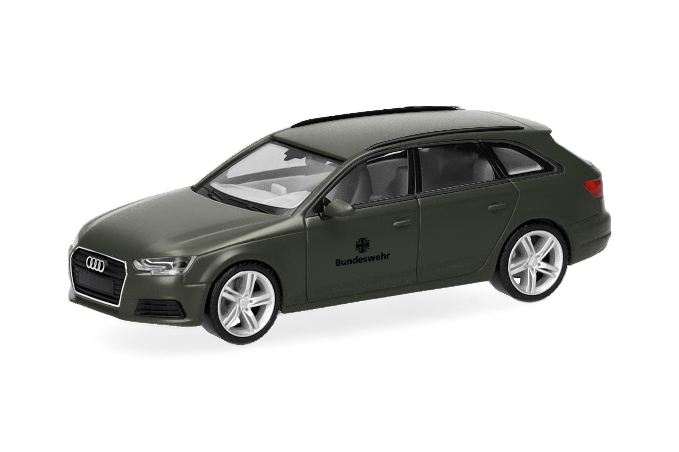 700931 Vorbestellung herpa 700931 Audi A4 Avant BW Fuhrpark mattoliv 1:87 NEU + OVP – Bild 1