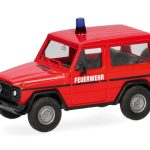 Vorbestellung herpa 099516 BASIC Mercedes-Benz G-Modell "Feuerwehr" 1:87 NEU + OVP