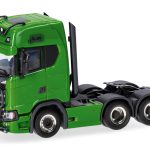 Vorbestellung herpa 314053-007 Scania CS 20 Hochdach Zugmaschine 3achs (6x4) - grün 1:87 NEU + OVP