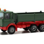Vorbestellung herpa 314985-002 BASIC MAN F8 Kipp-LKW 3achs - grün/rot 1:87 NEU + OVP