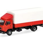 Vorbestellung herpa 321754 MAN G90 Planen-LKW rot-weiß 1:87 NEU + OVP