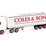 Vorbestellung herpa 321815 Scania CS 20 HD GaPl-Sz Coles & Sons 1:87 NEU + OVP
