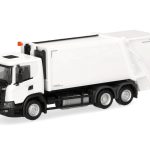 Vorbestellung herpa 321846 Scania CG17 Pressmüll-Fgz weiß 1:87 NEU + OVP