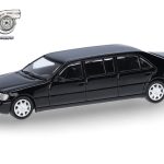 Vorbestellung MicroCity87 87MC000103 Mercedes-Benz S600 Pullmann - schwarz 1:87 NEU + OVP