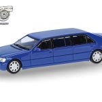 Vorbestellung MicroCity87 87MC000105 Mercedes-Benz S600 Pullmann - blau 1:87 NEU + OVP