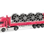 Vorbestellung herpa 960335 MAN eTGX GX 40ft Flatcontainer-Sattelzug mit Kabelrollen "ONE - Ocean Network Express" 1:87 NEU + OVP