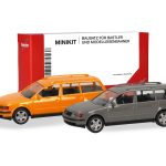 Vorbestellung herpa 012249-008 MiniKit VW Passat Variant B5 - kommunalorange/mausgrau (2 Stück) 1:87 NEU + OVP