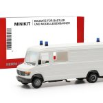 Vorbestellung herpa 013260-003 MiniKit Mercedes-Benz Vario Langkasten - weiß (1 Stück) 1:87 NEU + OVP