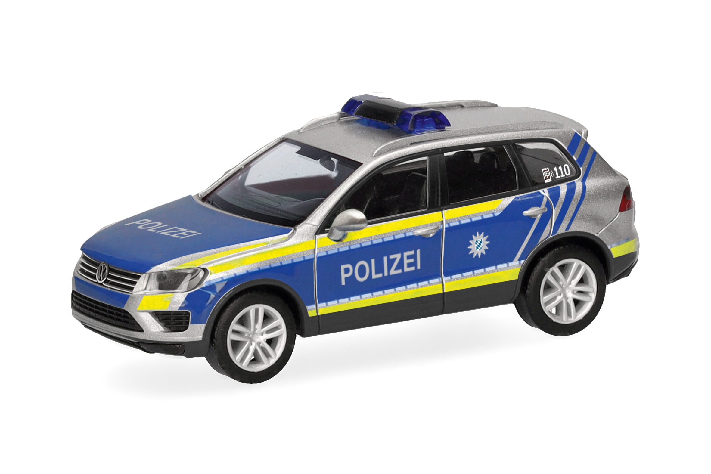 099806 Vorbestellung herpa 099806 VW Touareg "Polizei Rosenheim" 1:87 NEU + OVP – Bild 1