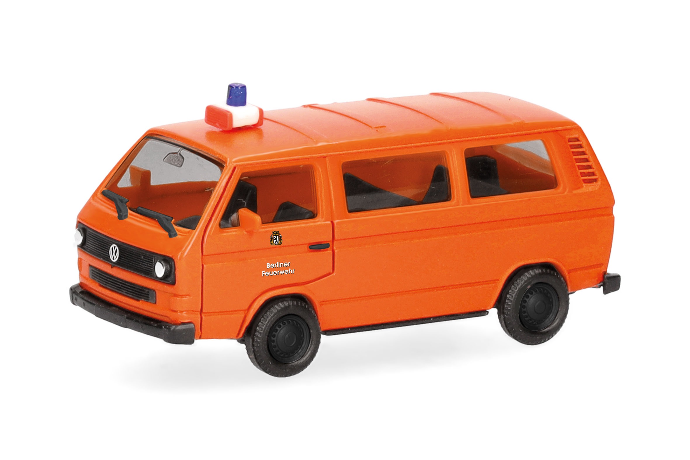 099844 Vorbestellung herpa 099844 VW T3 Bus "Berliner Feuerwehr" 1:87 NEU + OVP – Bild 1