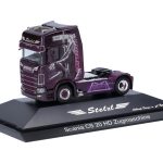 Vorbestellung herpa 111157 Scania CS 20 Hochdach Zugmaschine 2achs "Stelzl" 1:87 NEU + OVP