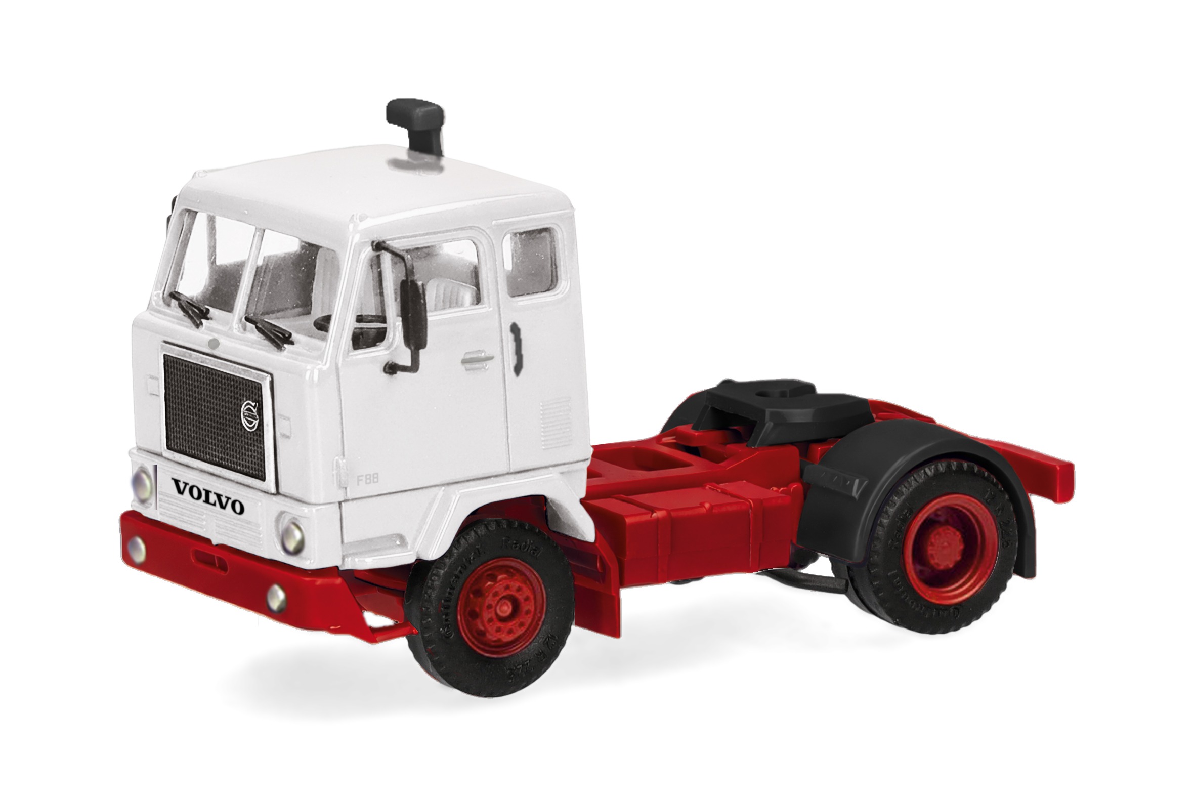 321570-002 Vorbestellung herpa 321570-002 Volvo F88 Zugmaschine 2achs - weiß 1:87 NEU + OVP – Bild 1