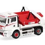 Vorbestellung herpa 322010 MAN TGS NN Meiller AK 12 Absetzcontainer-LKW "Edelhäuser" 1:87 NEU + OVP